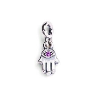 Silver Hamsa Hand Charms is